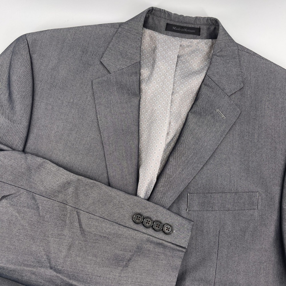 Lauren Ralph Lauren Men's Classic Fit Gray Suit Blazer Sport Coat Jacket 42S